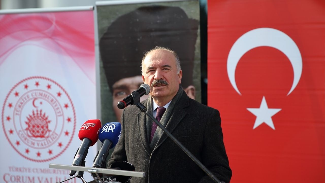 Çorum Emniyet Müdürlüğü 21 Yeni Araçla Güçlendi