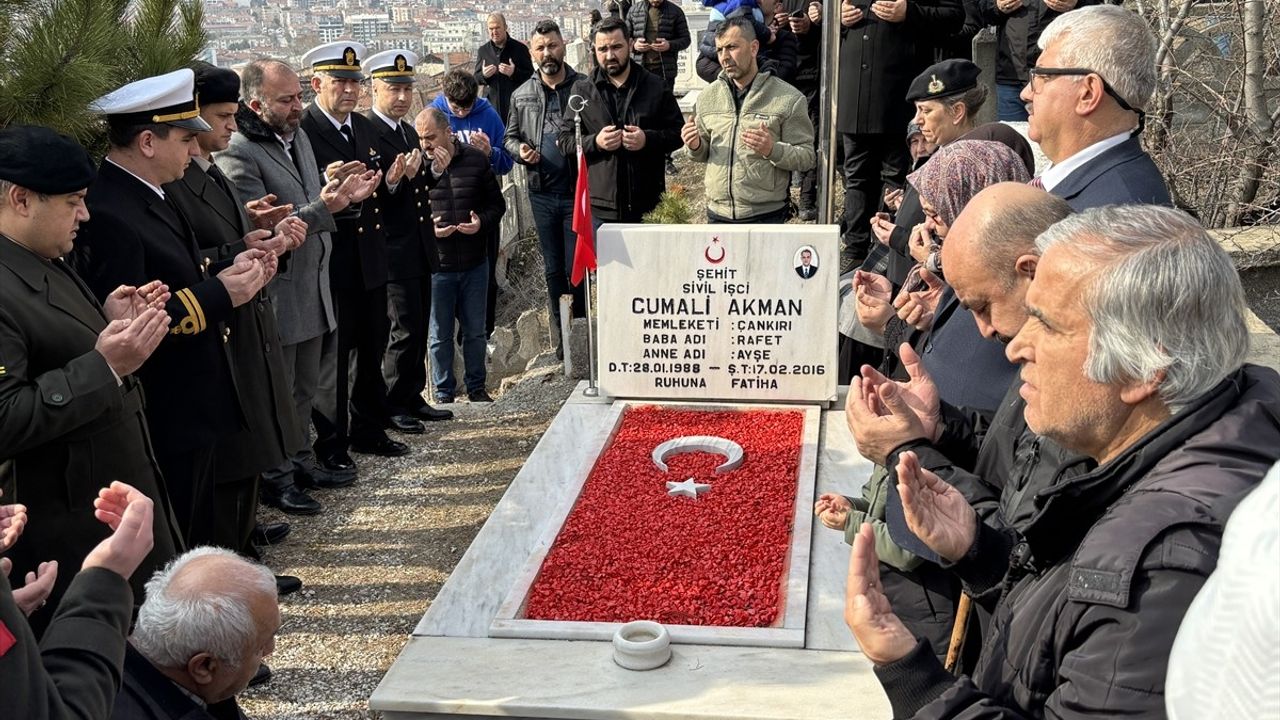 Cumali Akman Şehitliği, Anma Töreni ile Unutulmadı