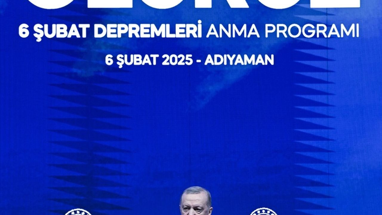 Cumhurbaşkanı Erdoğan Deprem Bölgesi İçin Hayata Geçirilen Çalışmaları Açıkladı