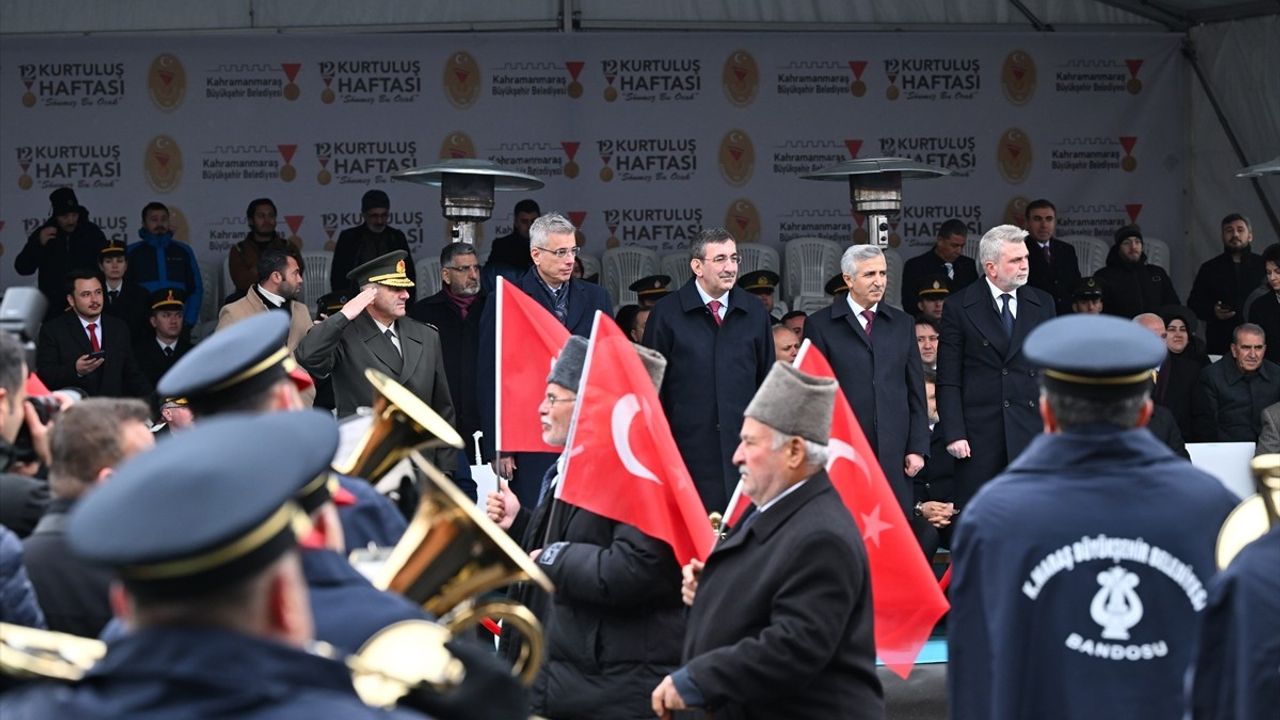 Cumhurbaşkanı Yardımcısı Yılmaz Kahramanmaraş'ta Deprem Yatırımlarını Açıkladı