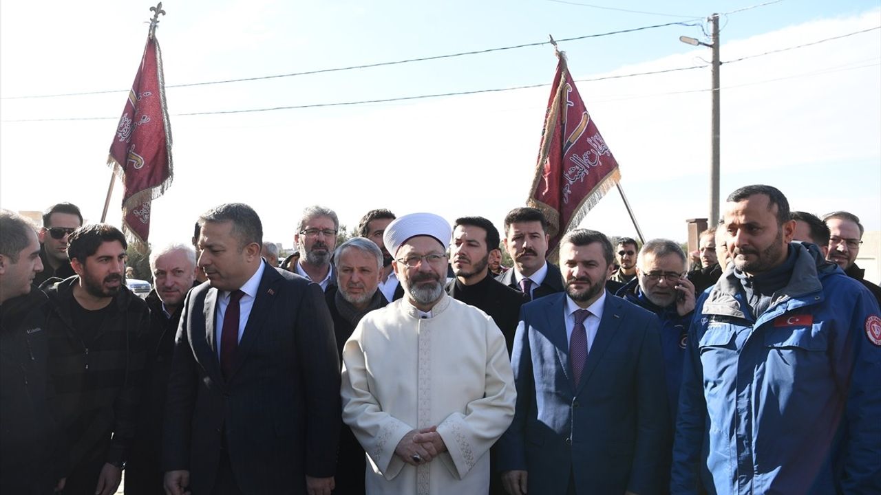 Diyanet İşleri Başkanı Erbaş, Azez'deki Hasene Kompleksi'nin Açılışını Yaptı