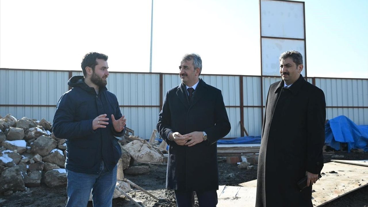 Edirne'deki Şeyh Şüceaddin Camisi'nin Restorasyonu Devam Ediyor