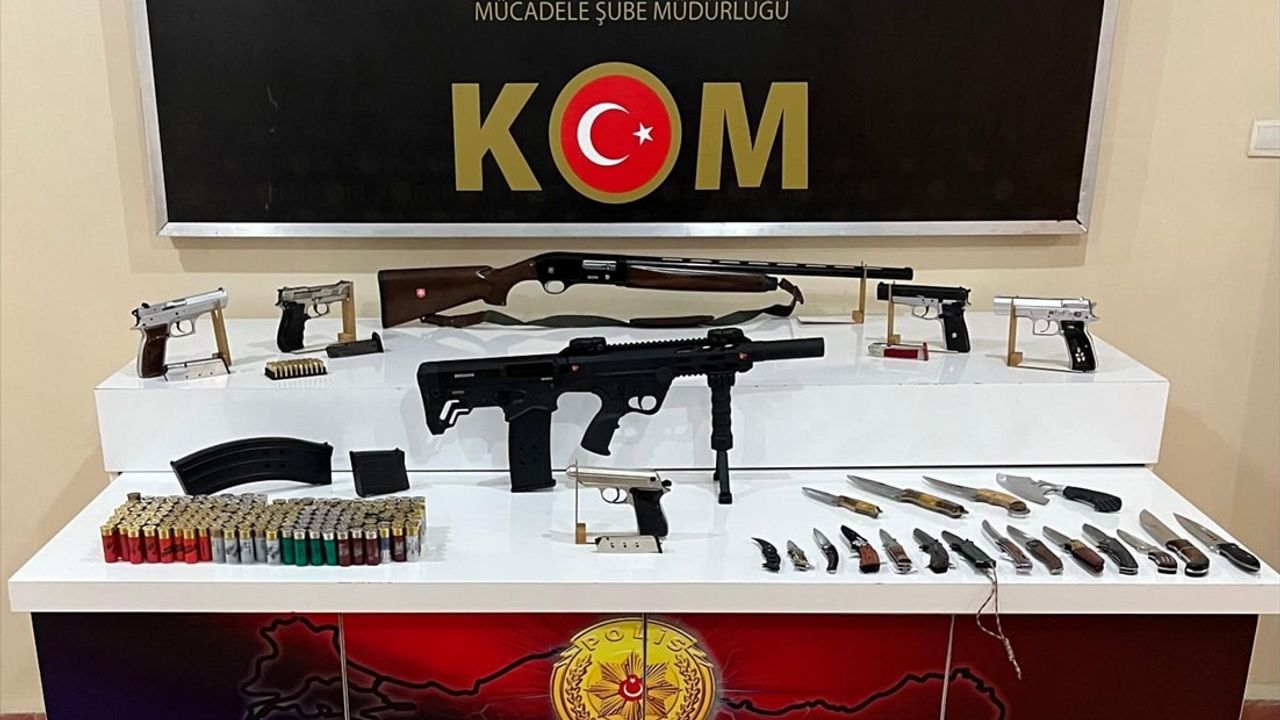 Erzincan'da Silah Kaçakçılığı Operasyonu: 6 Gözaltı