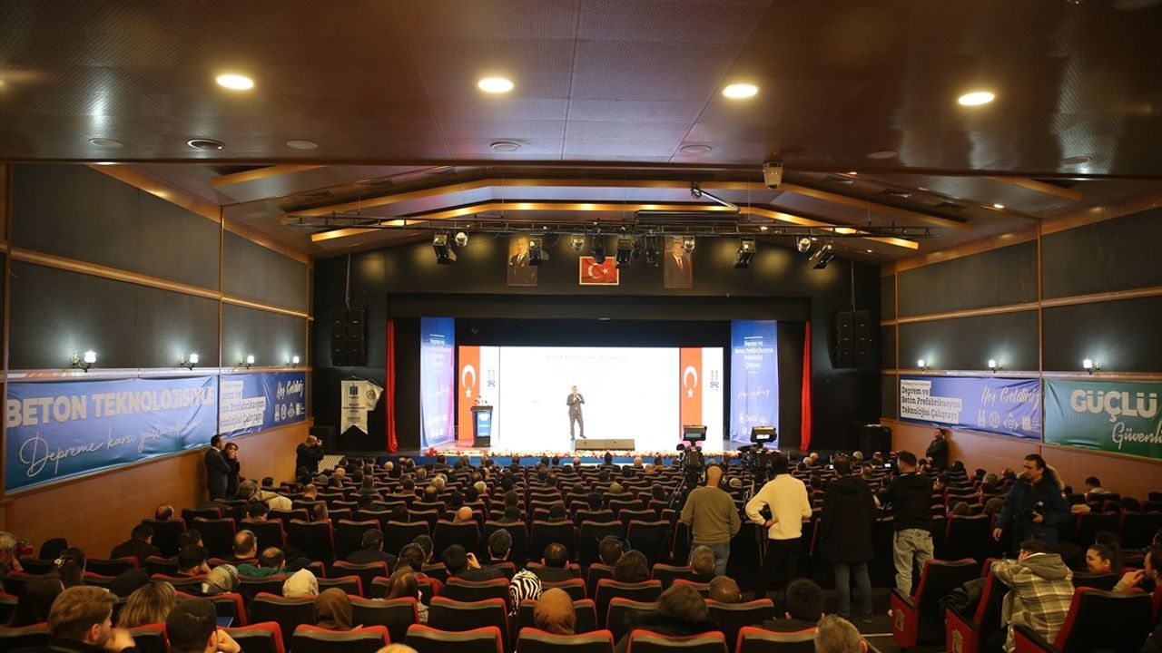 Erzurum'da Deprem ve Prefabrikasyon Teknolojileri Çalıştayı