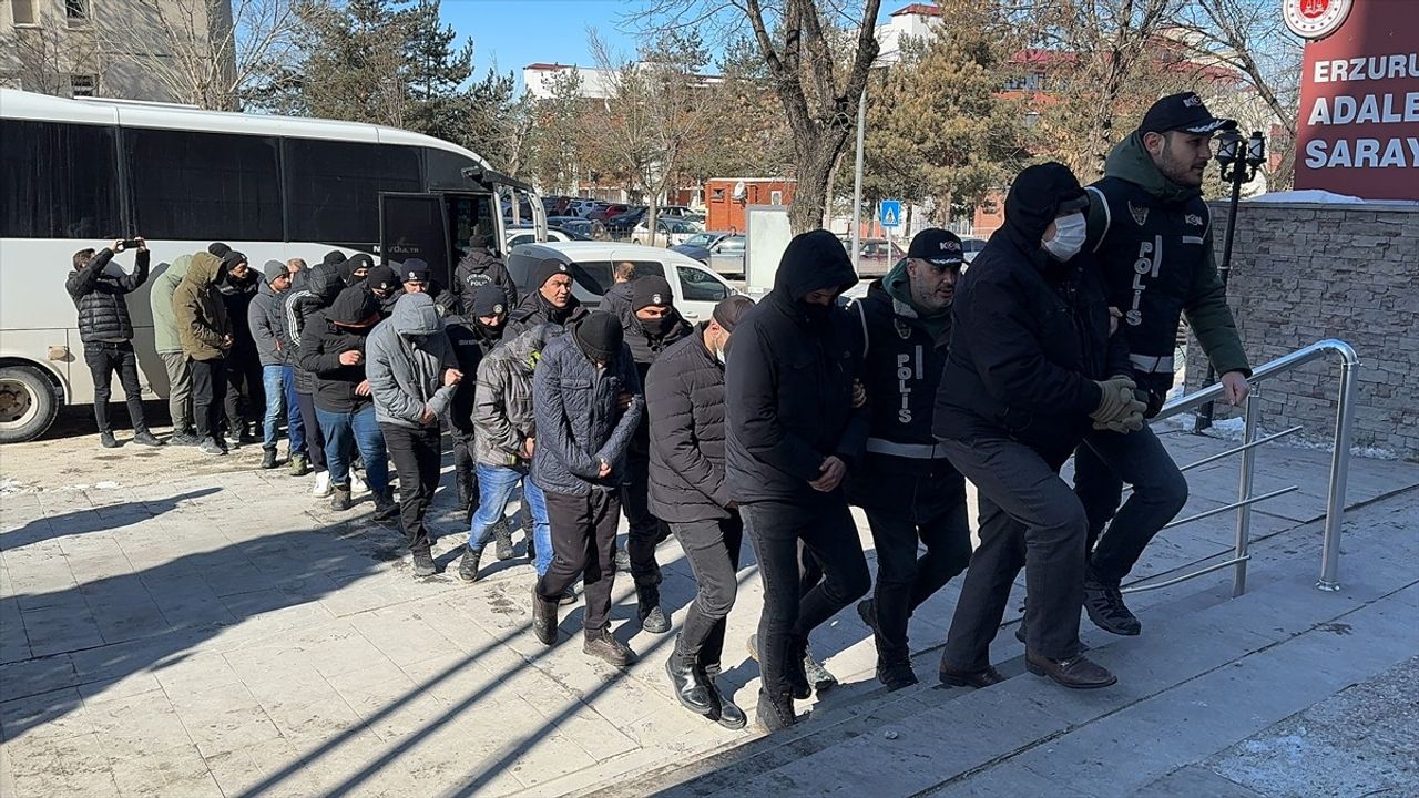 Erzurum'da Haksız Kazanç İddiası: 21 Şüpheli Yakalandı