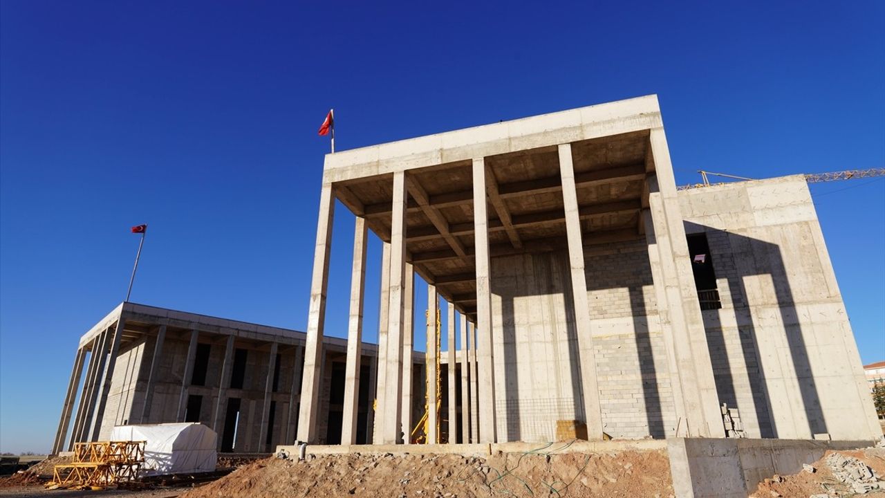 Hacıbektaş Kültür ve Cemevi Külliyesi'nde İlerleme: %60 Tamamlandı