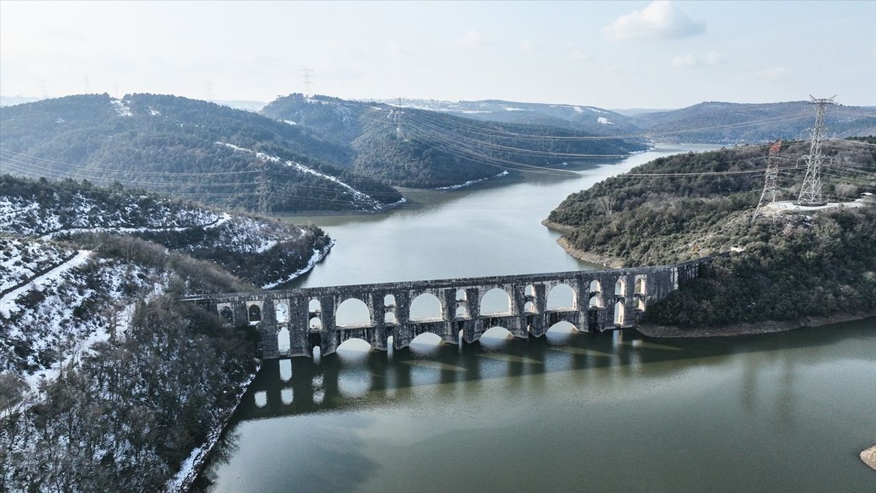 İstanbul Barajlarındaki Doluluk Oranı Yüzde 72'ye Yükseldi