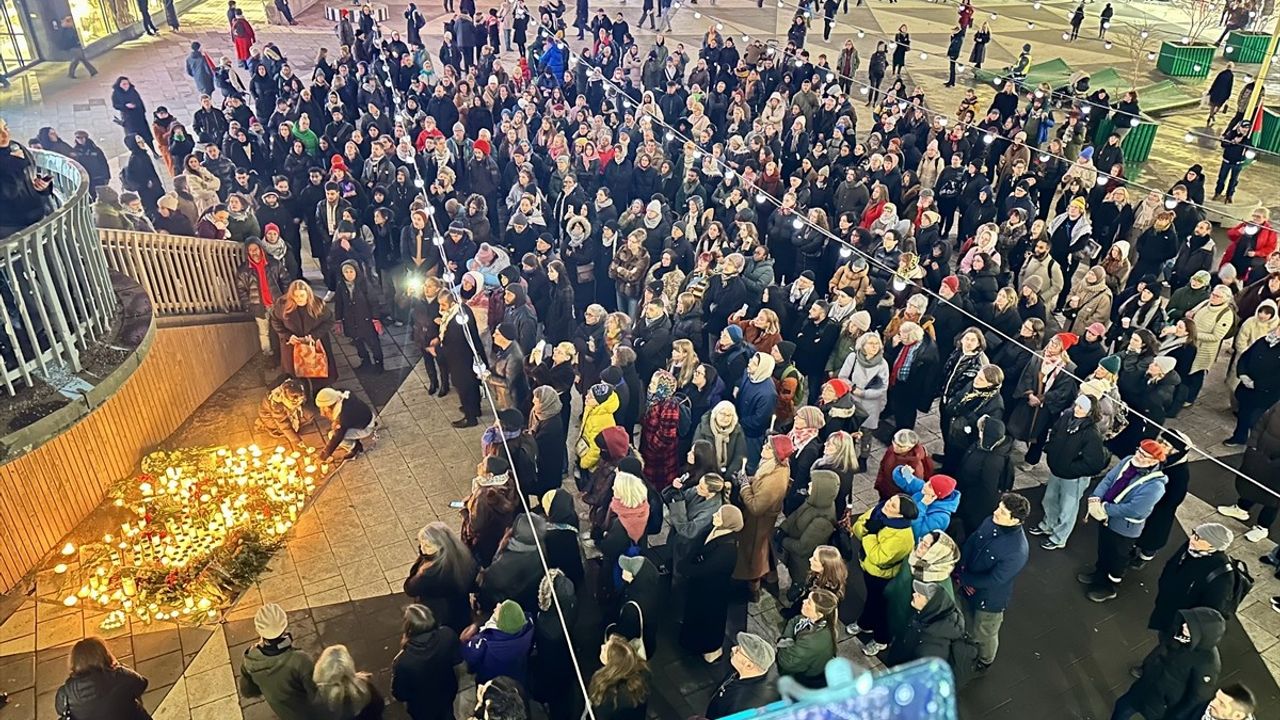 İsveç'te Okul Saldırısı Protesto Edildi