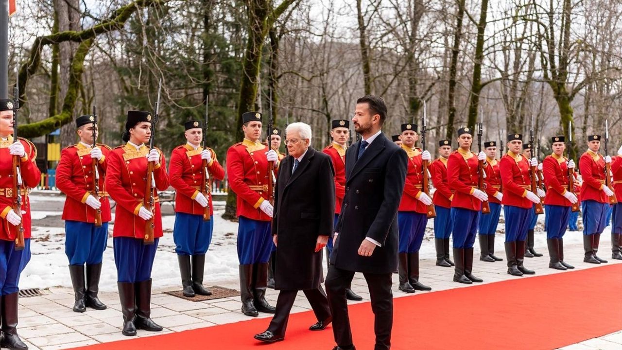 İtalya Cumhurbaşkanı Mattarella'dan Karadağ Açıklaması