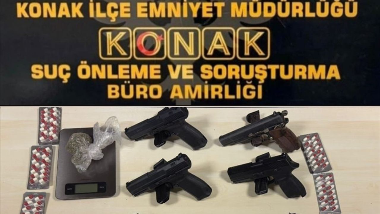 İzmir'de Kenevir Yetiştiren Zanlı Tutuklandı