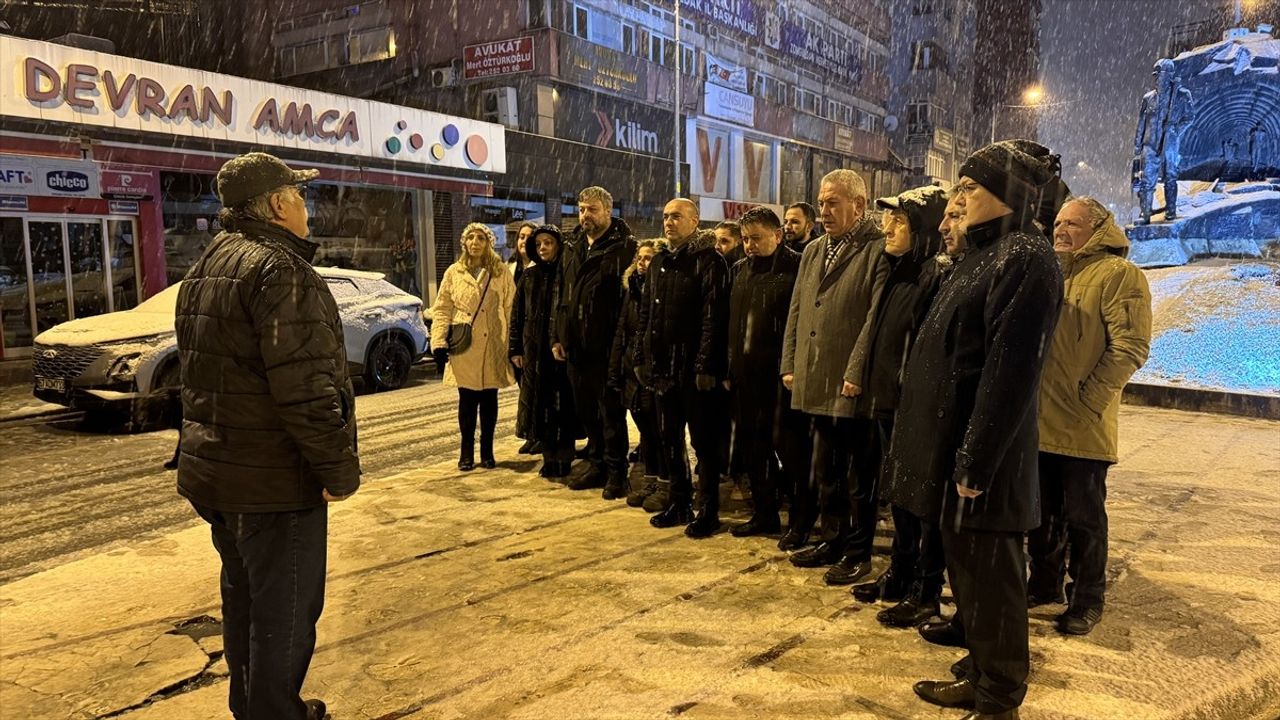 Kahramanmaraş Depremlerinde Hayatını Kaybedenler Zonguldak'ta Anıldı