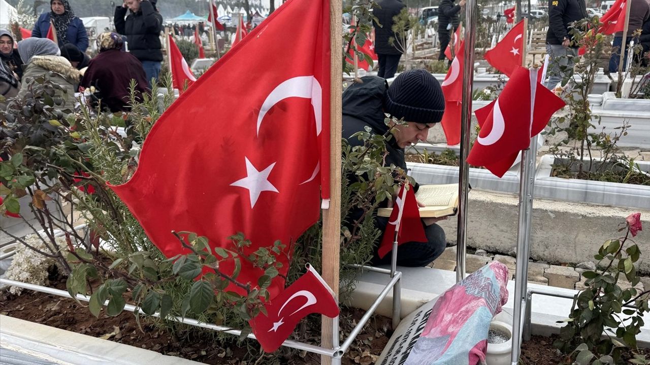 Kahramanmaraş'ta Mezarlık Ziyaretleri