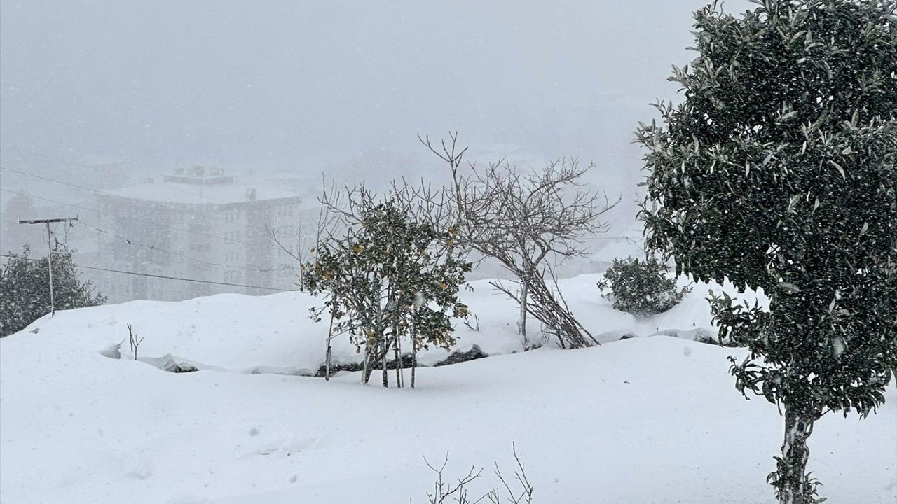 Karadeniz Bölgesi'nde Kar Yağışı ve Olumsuz Hava Şartları