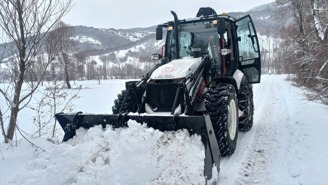 Kastamonu, Tokat ve Amasya'da Kar Nedeniyle 272 Köy Yolu Kapandı