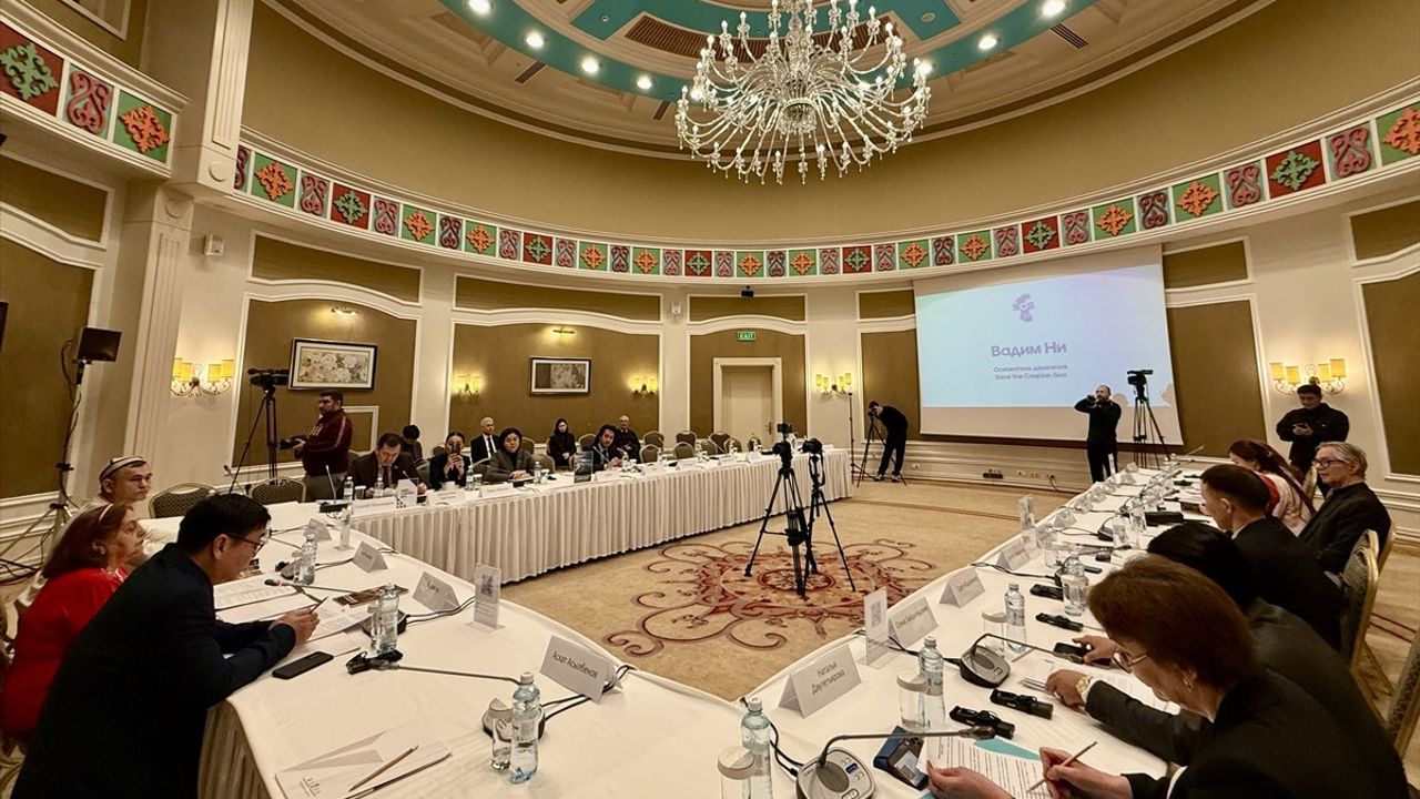 Kazakistan'da Hazar Denizi için Acil Toplantı