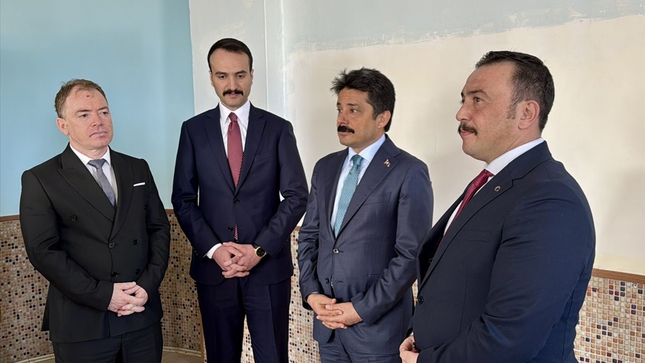 Kırşehir'de Hükümlüler Tarafından Okul Yenileme Çalışmaları Tamamlandı
