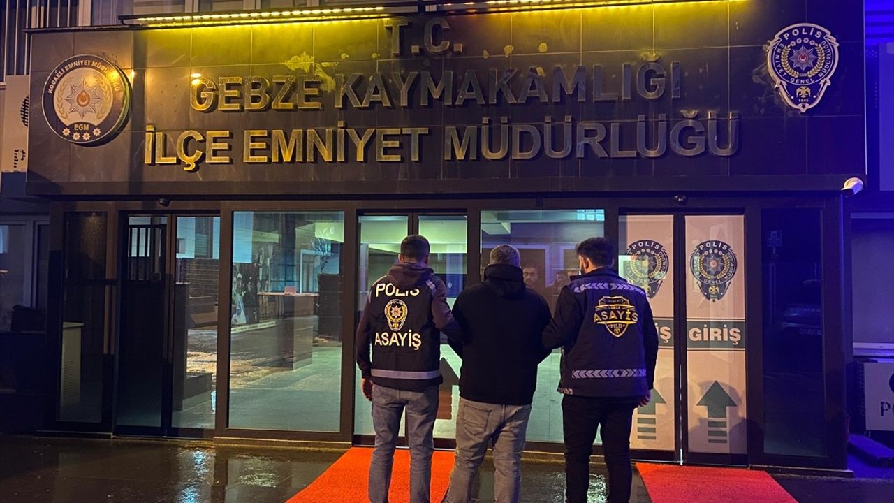 Kocaeli'de Hapis Cezaevi Bulunan 14 Kişi Yakalandı