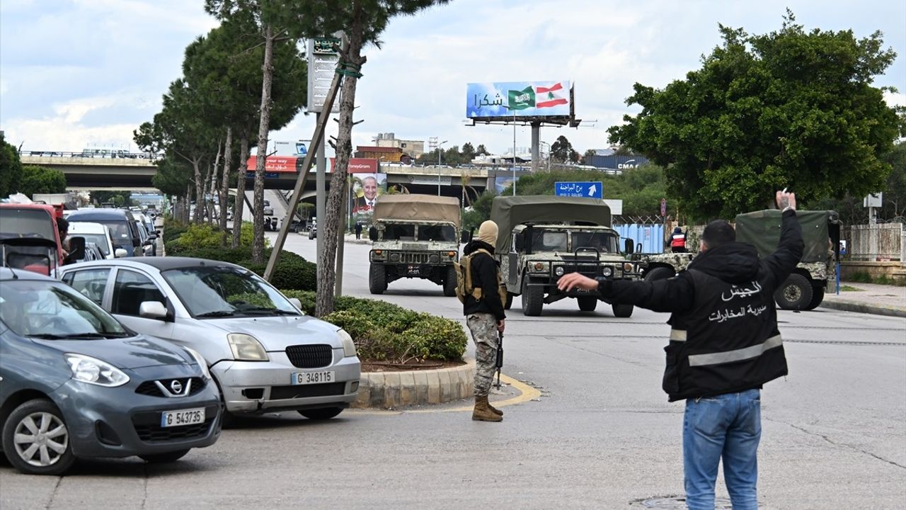 Lübnan'da Hizbullah Destekçilerinin Protestosu