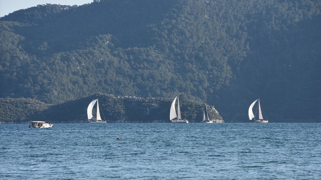 Marmaris MIYC Kış Trofesi Yat Yarışları'nda 2. Ayak Start Aldı