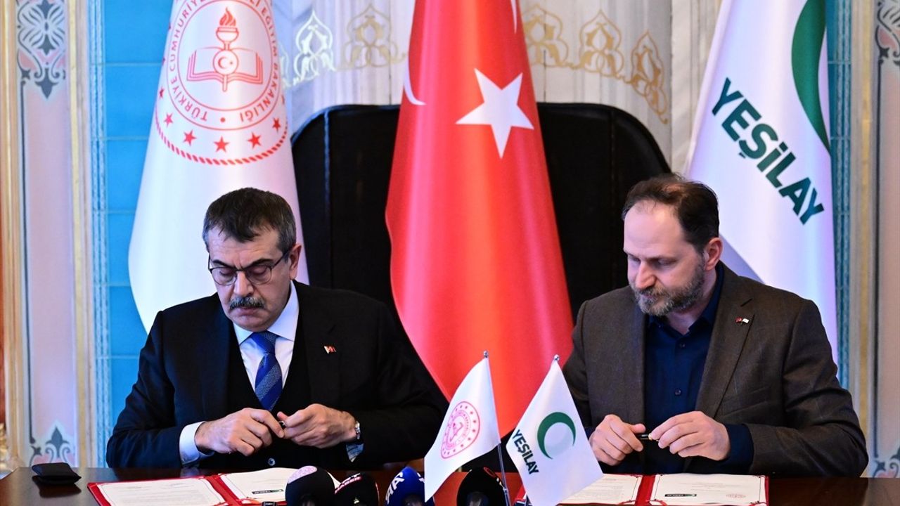 MEB ve Yeşilay'dan Bağımlılıkla Mücadele İşbirliği