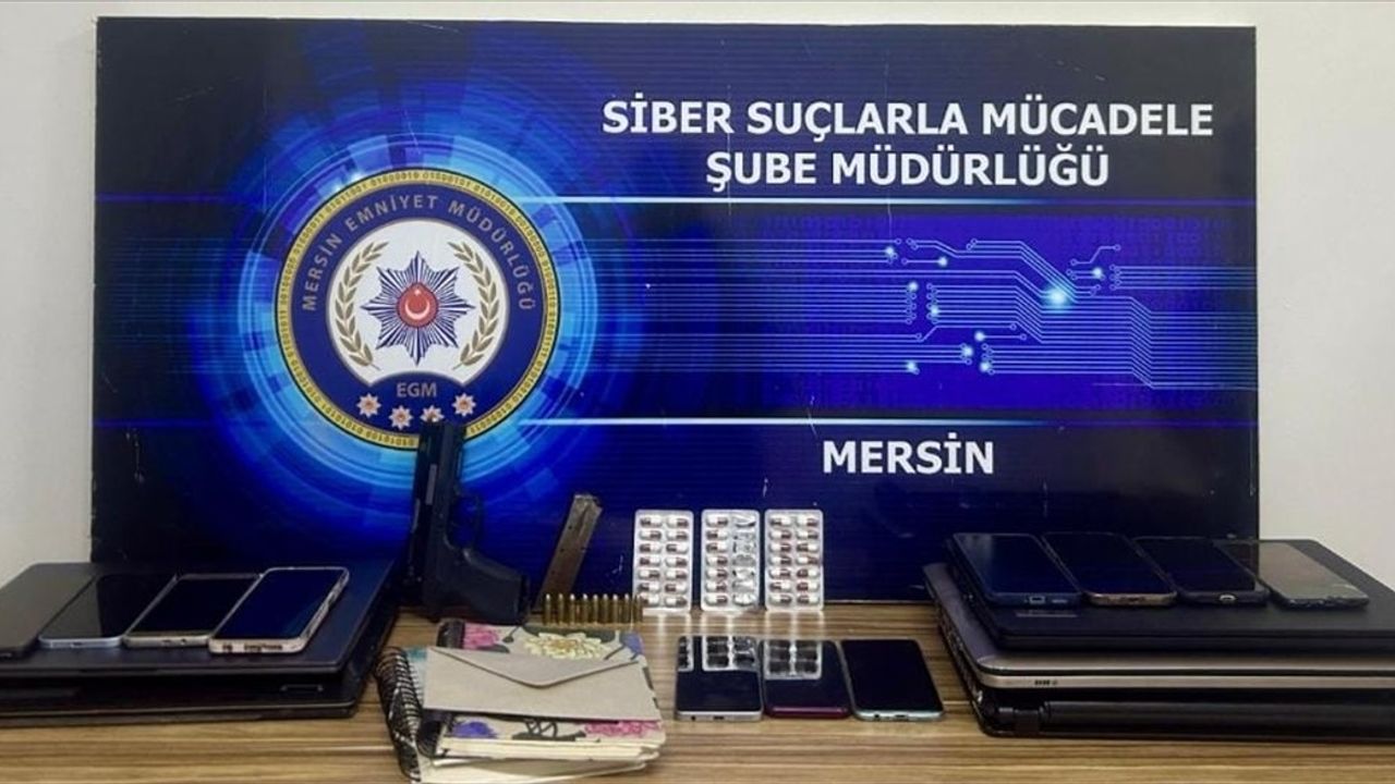 Mersin'de Dolandırıcılık ve Yasa Dışı Bahis Operasyonu
