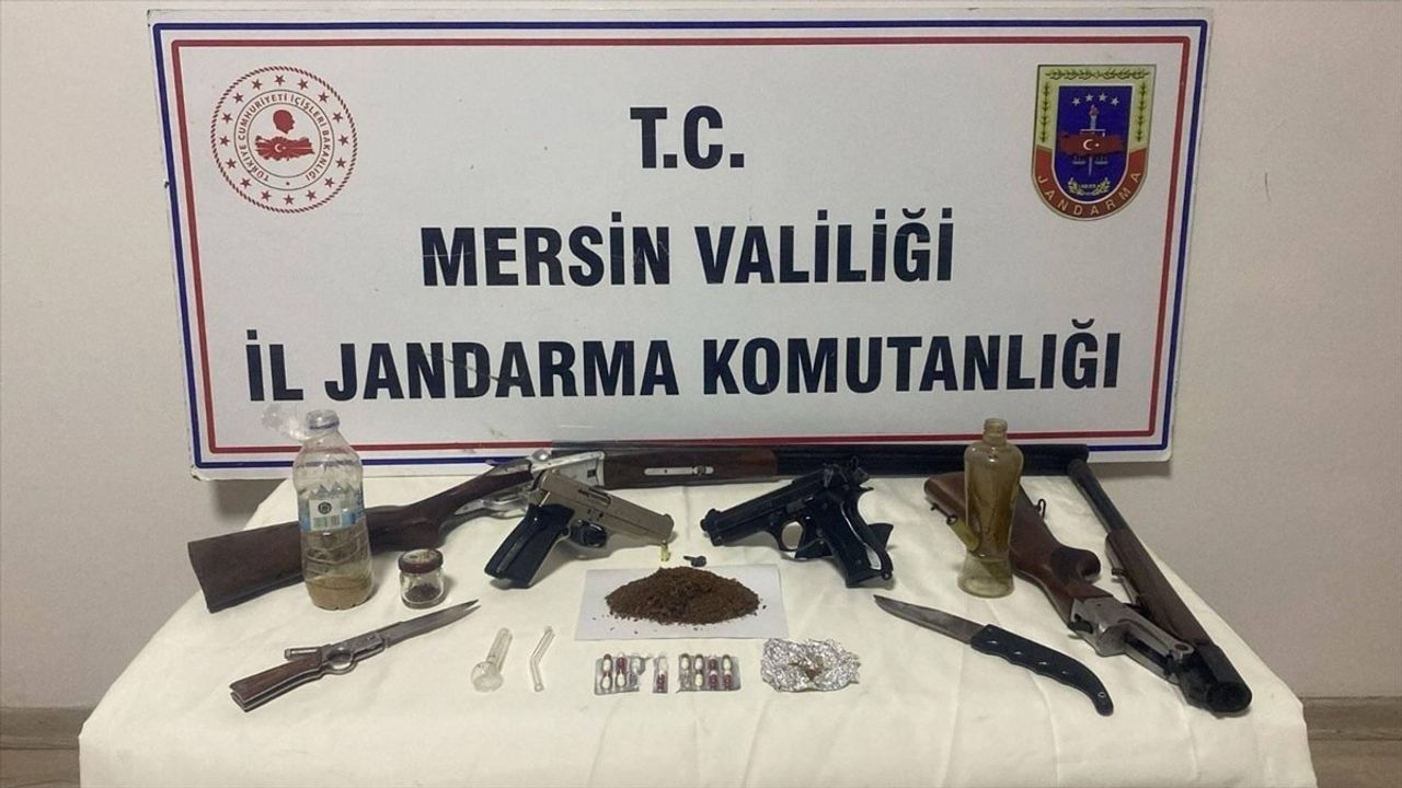 Mersin'de Uyuşturucu Operasyonunda 3 Zanlı Tutuklandı