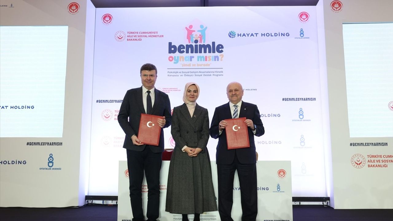Otizmin Erken Tespiti için 'Benimle Oynar Mısın?' Projesi Başlatıldı