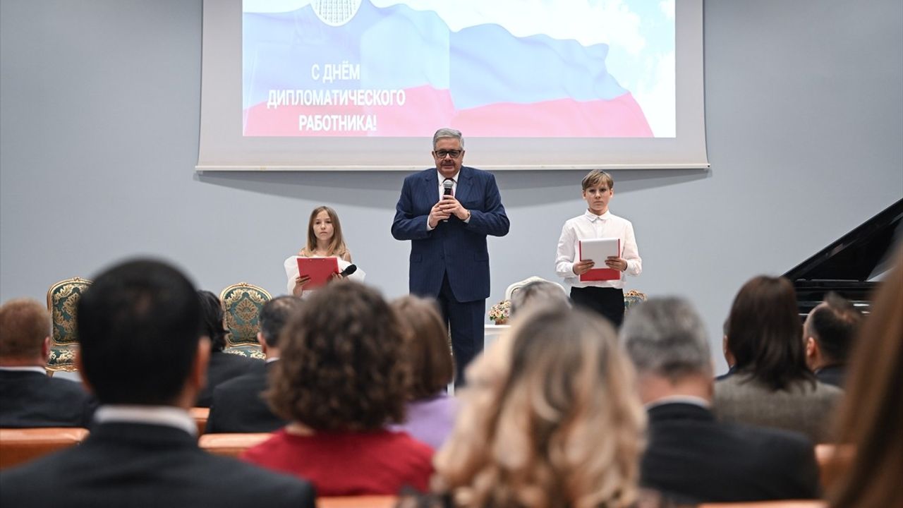 Rusya'nın Ankara Büyükelçiliği'nde 'Diplomatlar Günü' Etkinliği