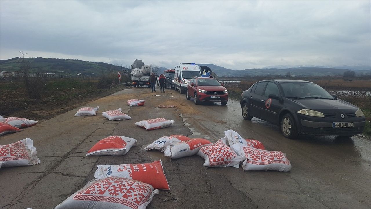 Samsun'da Trajik Tır Kazası: 1 Ölü, 2 Yaralı