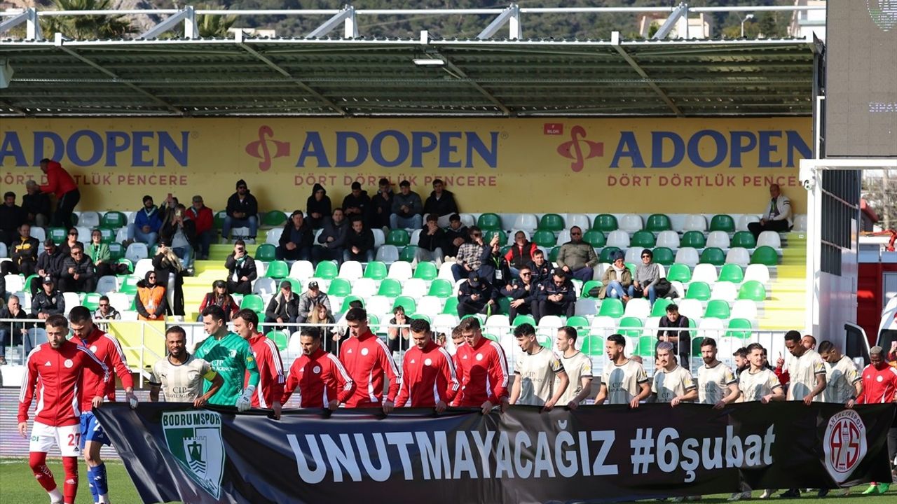 Sipay Bodrum FK, Ziraat Türkiye Kupası'nda Antalyaspor'u 3-1 Yendi