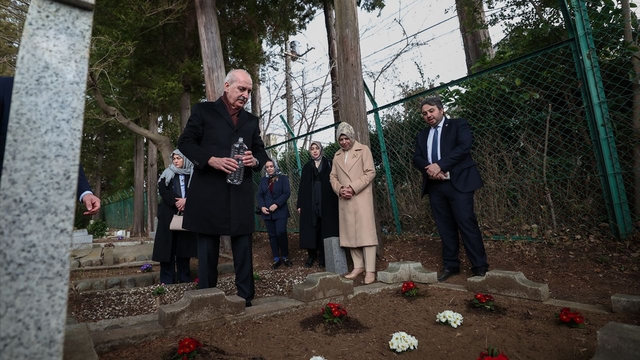 TBMM Başkanı Kurtulmuş, Abdürreşid İbrahim Efendi'yi Tokyo'da Ziyaret Etti