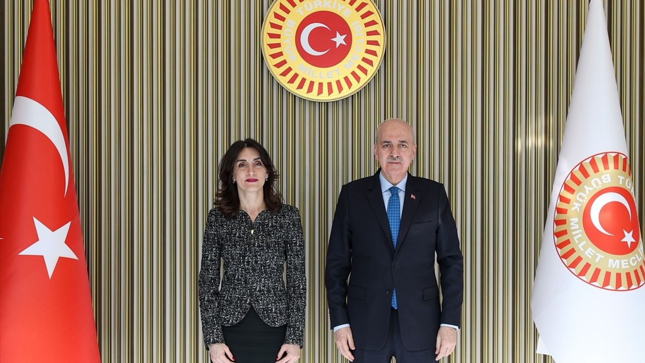 TBMM Başkanı Kurtulmuş, Gürcistan Dışişleri Bakanı'nı Ağırladı