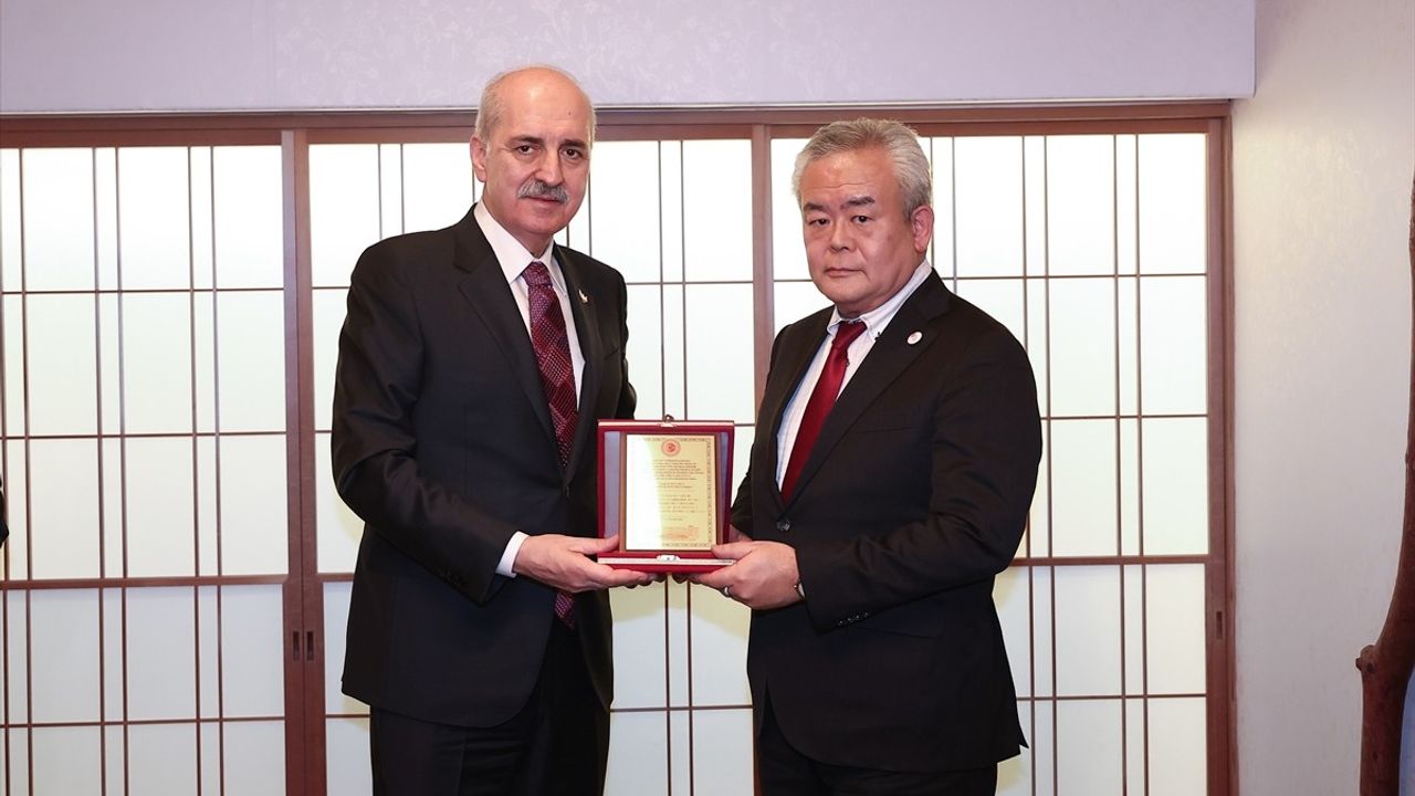 TBMM Başkanı Kurtulmuş'tan Japon Arama Kurtarma Ekiplerine Teşekkür