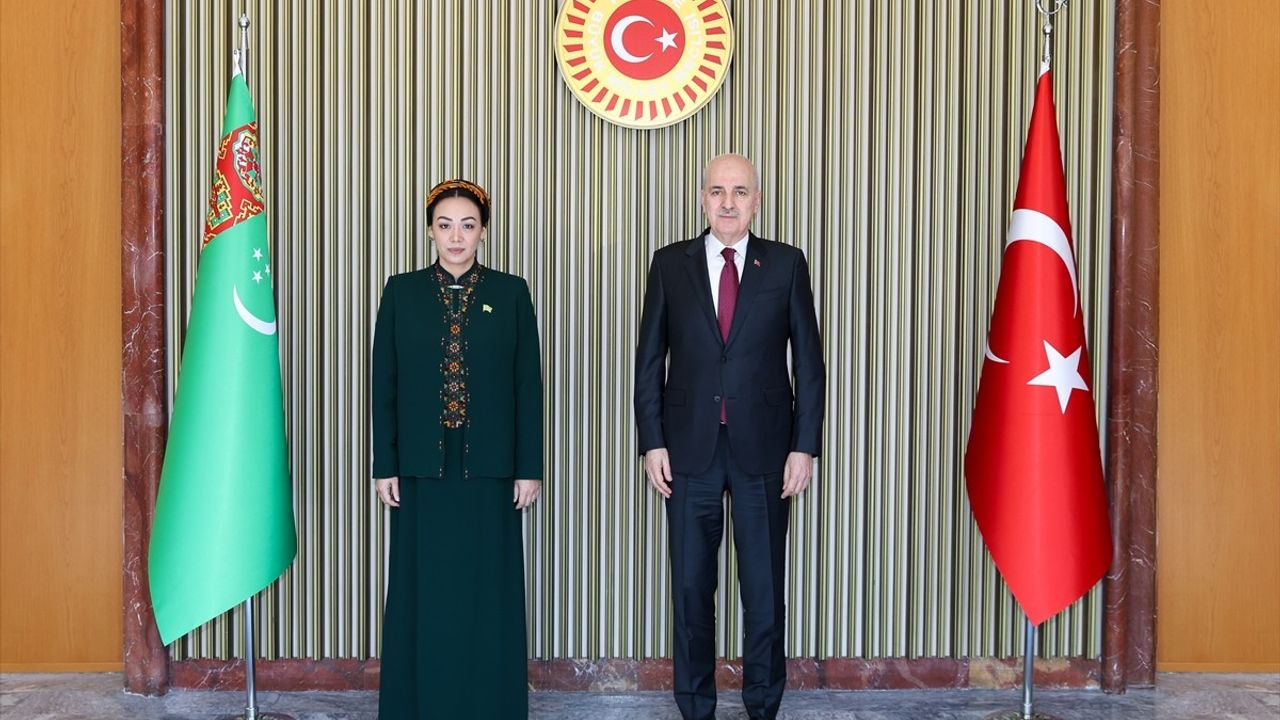 TBMM Başkanı Kurtulmuş ve Türkmenistan Meclis Başkanı Gulmanova'nın Karşılıklı İlişkileri Geliştirme Vurgusu