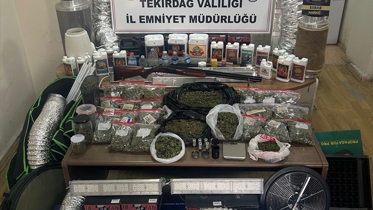 Tekirdağ'da Uyuşturucu Operasyonu: 4 Kilo Esrar Ele Geçirildi