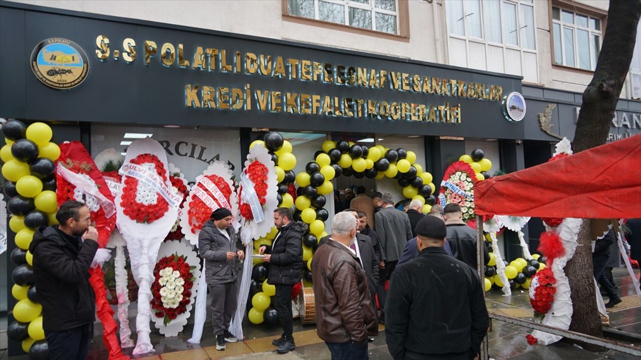 Ticaret Bakan Yardımcısı Polatlı'da Esnaf Kredilerini Değerlendirdi