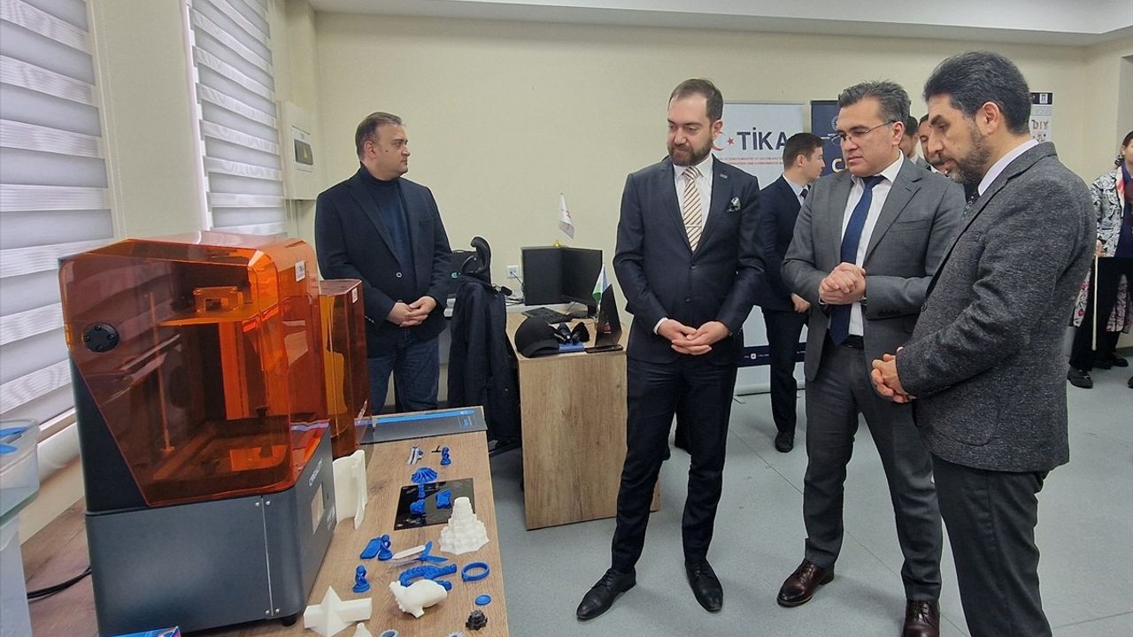 TİKA, Özbekistan'da Cezeri-Lab'i Hizmete Açtı