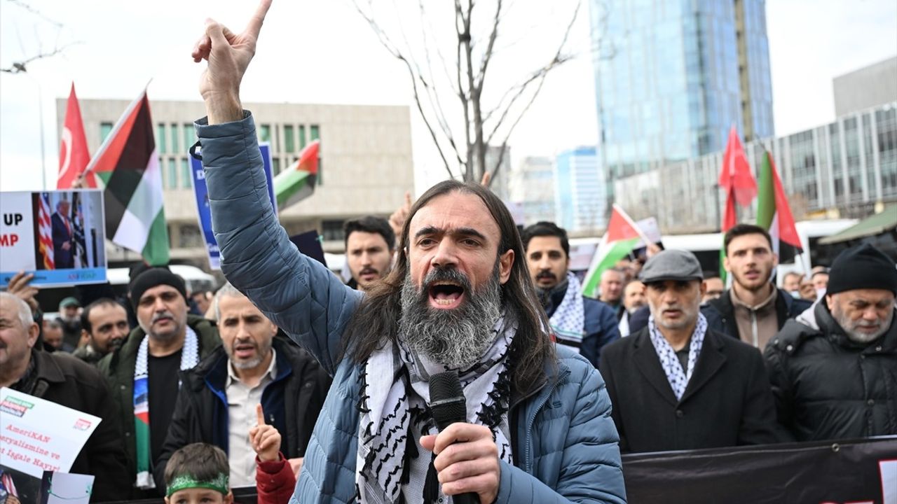 Trump'a Tepki: Gazze Üzerine Protesto Düzenlendi