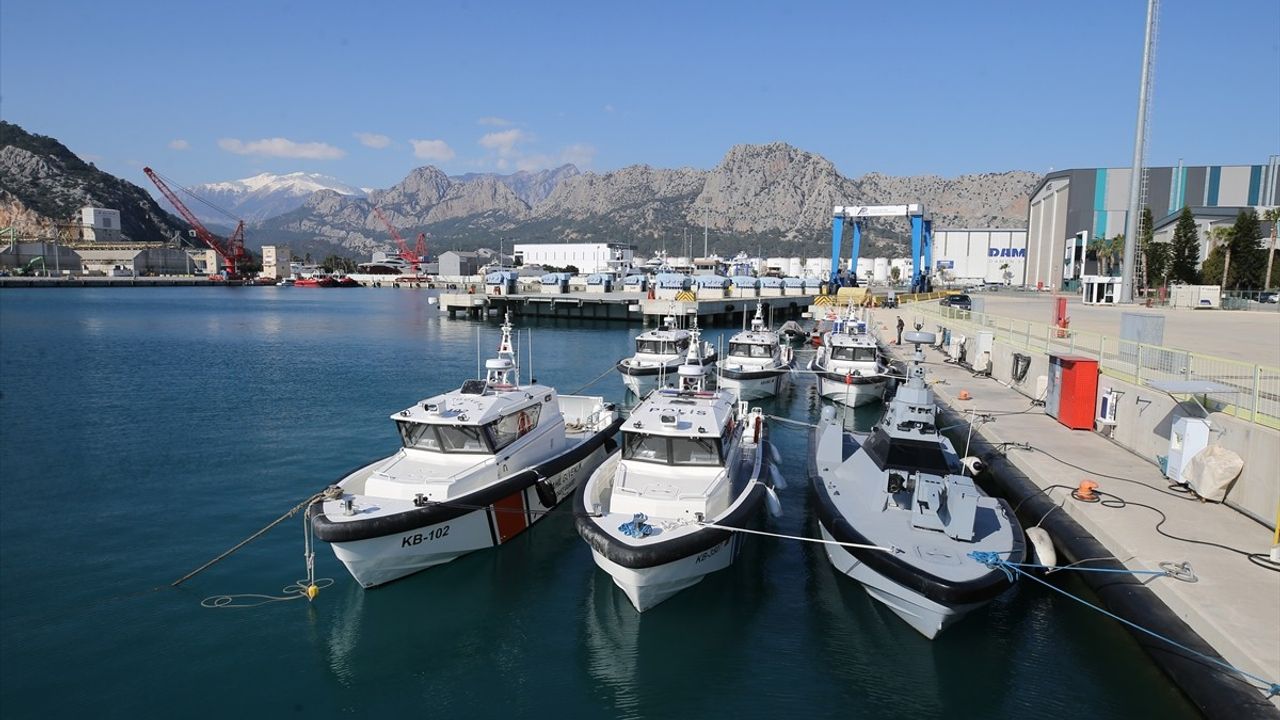 Türk Kıyılarında Yerli Kontrol Botları İle Güvenlik Artıyor