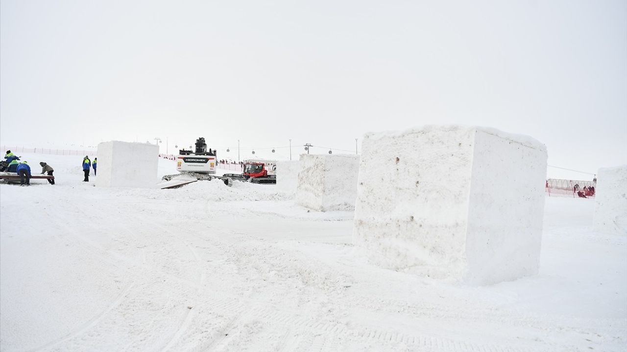 Uluslararası Erciyes Kar Heykel Festivali Yaklaşıyor