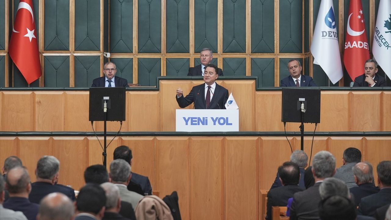 Yeni Yol Partisi TBMM Grup Toplantısı'nda Erken Seçim Vurgusu