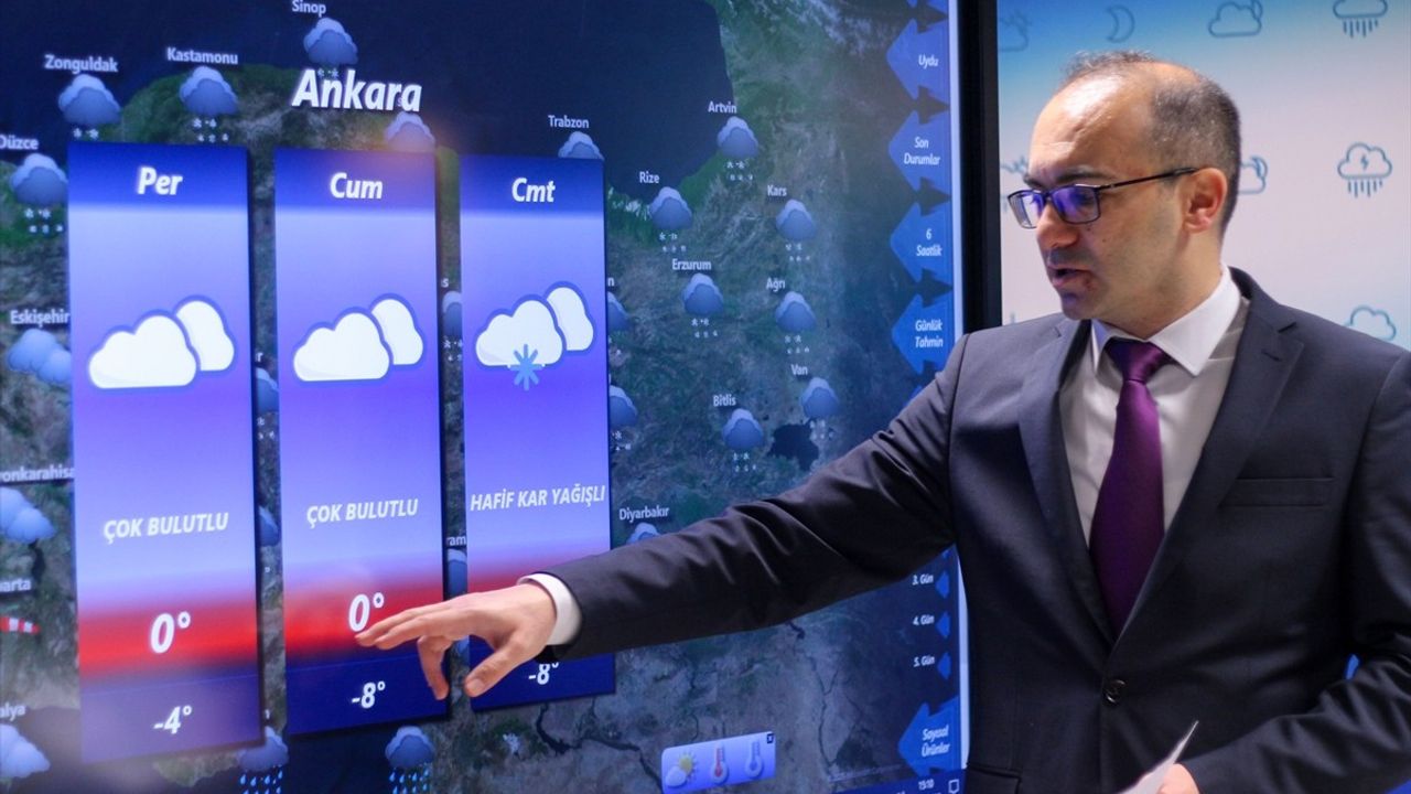 Yurdun Genelinde Hava Durumu: Sıcaklıklar Düşüyor, Kar Yağışı Bekleniyor