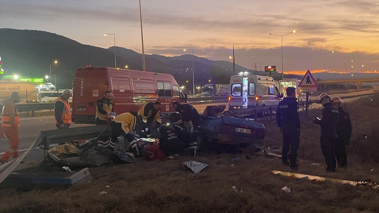 Anadolu Otoyolu'nda Trafik Kazası: İki Ölüm, Bir Yaralı
