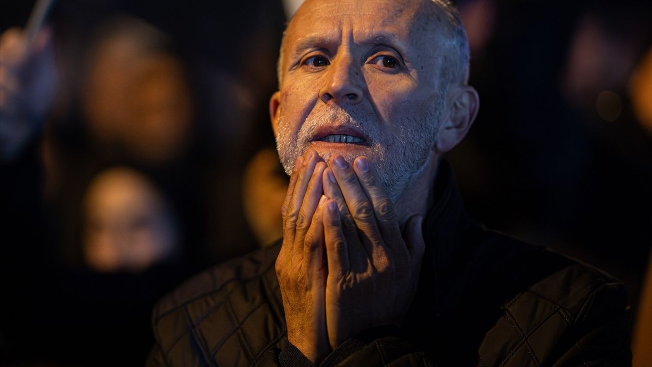 Ankara'da Gazze İçin Protesto Gösterisi