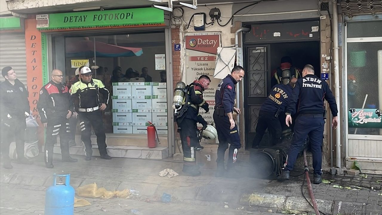 Aydın'da Baca Yangını Kontrol Altına Alındı