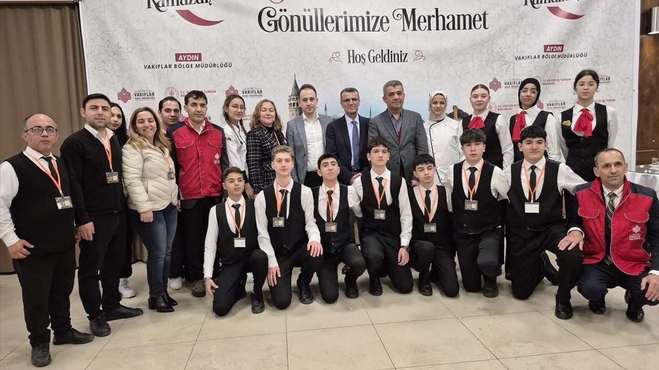 Aydın Vakıflar Bölge Müdürlüğü Ramazan İftar Programını Açıkladı