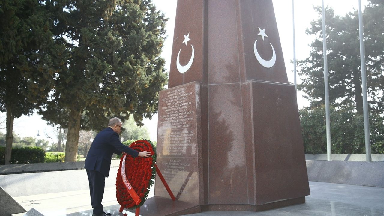 Azerbaycan'da Çanakkale Deniz Zaferi'nin 110. Yılı Kutlandı