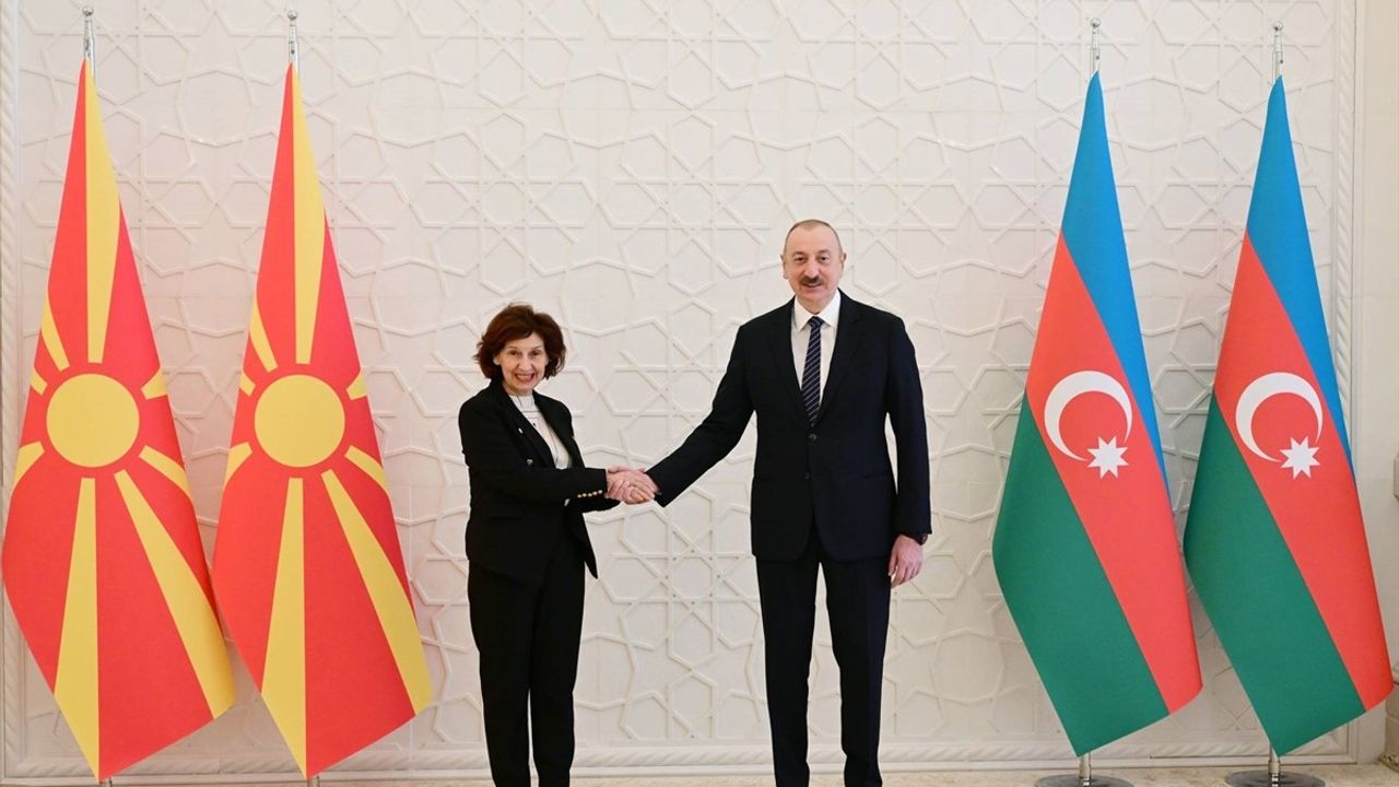 Azerbaycan ve Kuzey Makedonya Arasındaki İlişkiler Gelişiyor