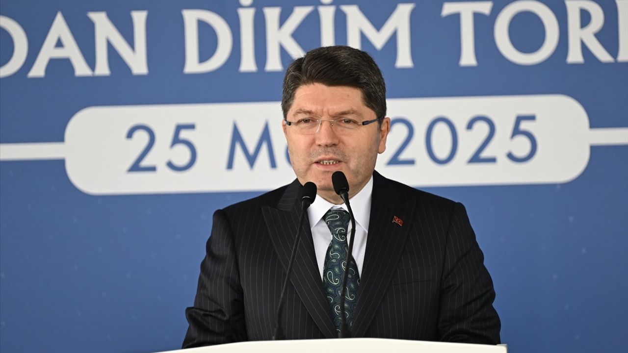 Bakan Tunç, Adalet Ormanı Fidan Dikim Töreninde Duygusal Açıklamalarda Bulundu