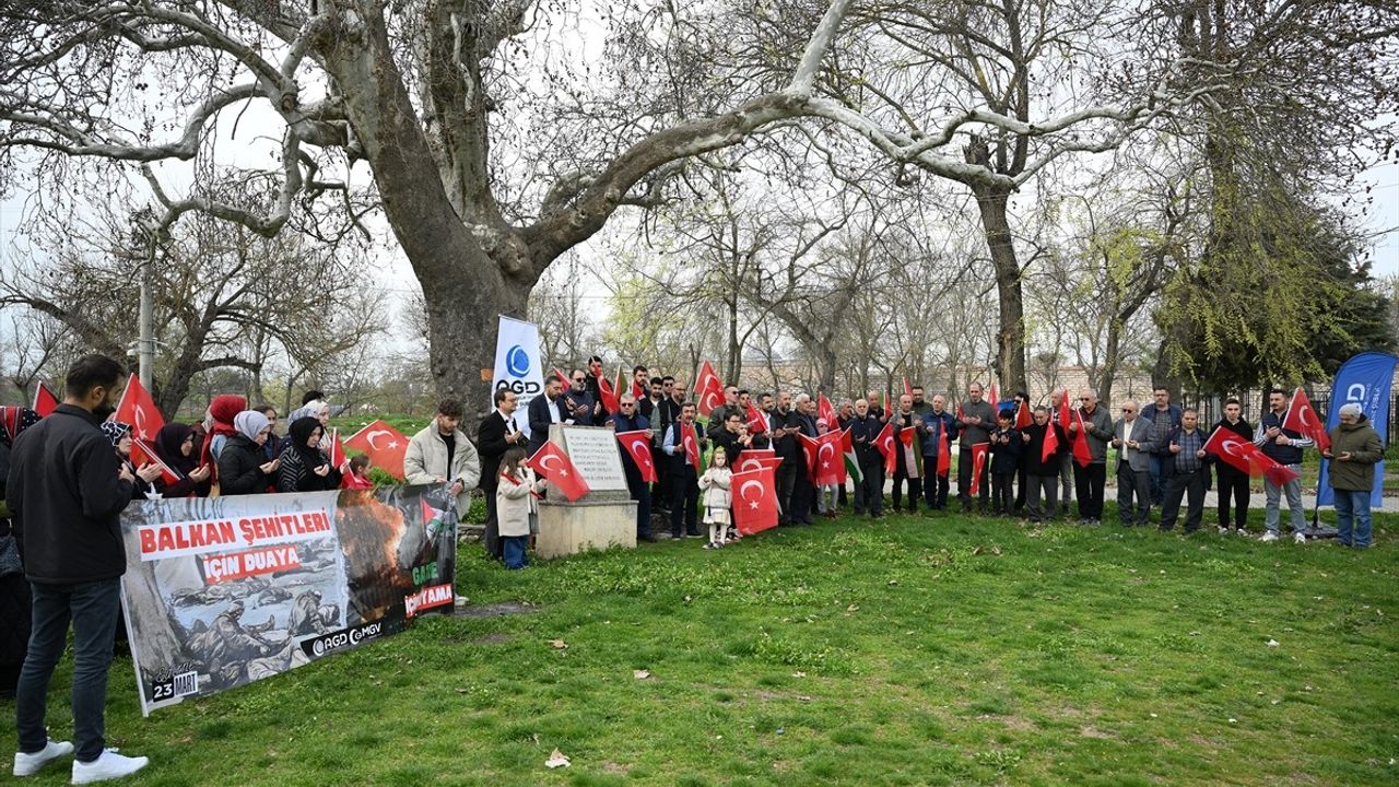 Balkan Savaşları ve Gazze Şehitleri Edirne'de Anıldı